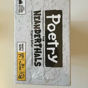 Poetry for Neanderthals by Exploding Kittens - Family Card Game New in Box